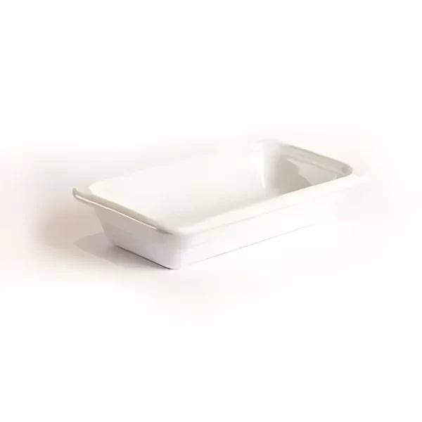 Ceramic Gastronorm Dish 1/3 100mm White